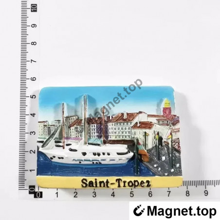 Aimant de réfrigérateur Saint-Tropez - Souvenir de France