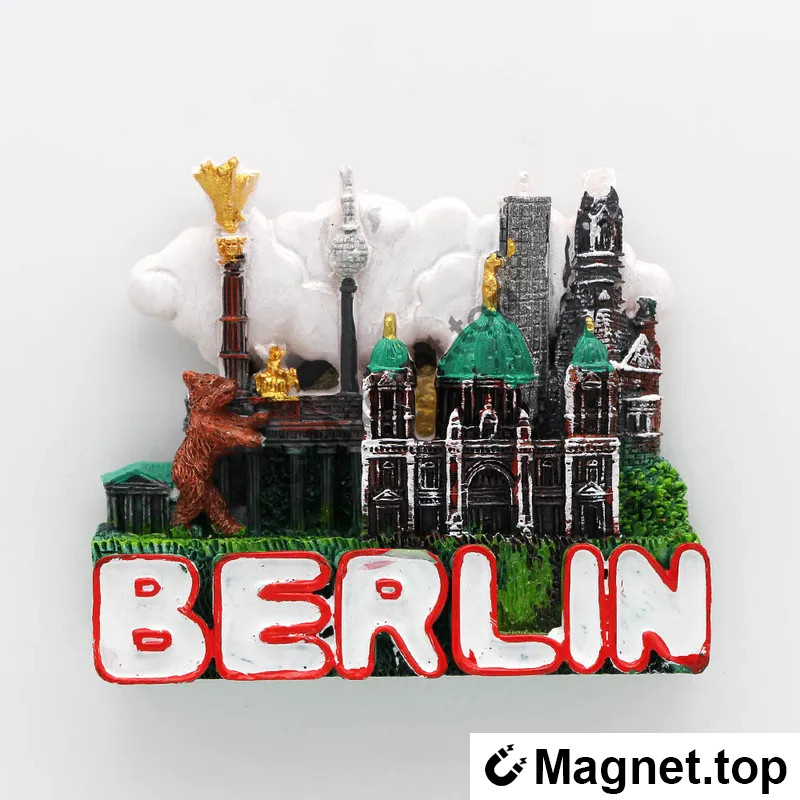 Magnet de réfrigérateur Berlin - Souvenir d'Allemagne