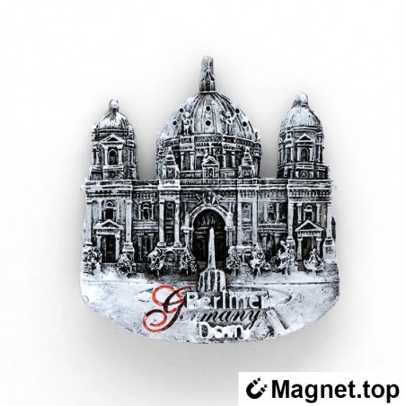 Aimant de réfrigérateur Berlin : Cathédrale de Berlin en 3D - Souvenir d'Allemagne