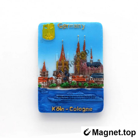 Aimant de Réfrigérateur Cologne - Souvenir d'Allemagne