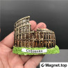 Aimant de réfrigérateur Colisée de Rome 3D - Souvenir d'Italie