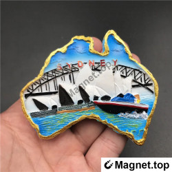 Magnet Réfrigérateur 3D Opéra de Sydney - Souvenir Australie