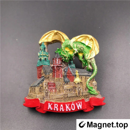 Magnet Frigo 3D Château de Wawel - Souvenir Cracovie